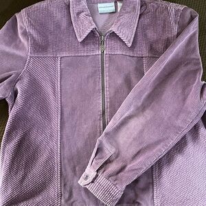 alfred dunner  Corduroy Zip jacket